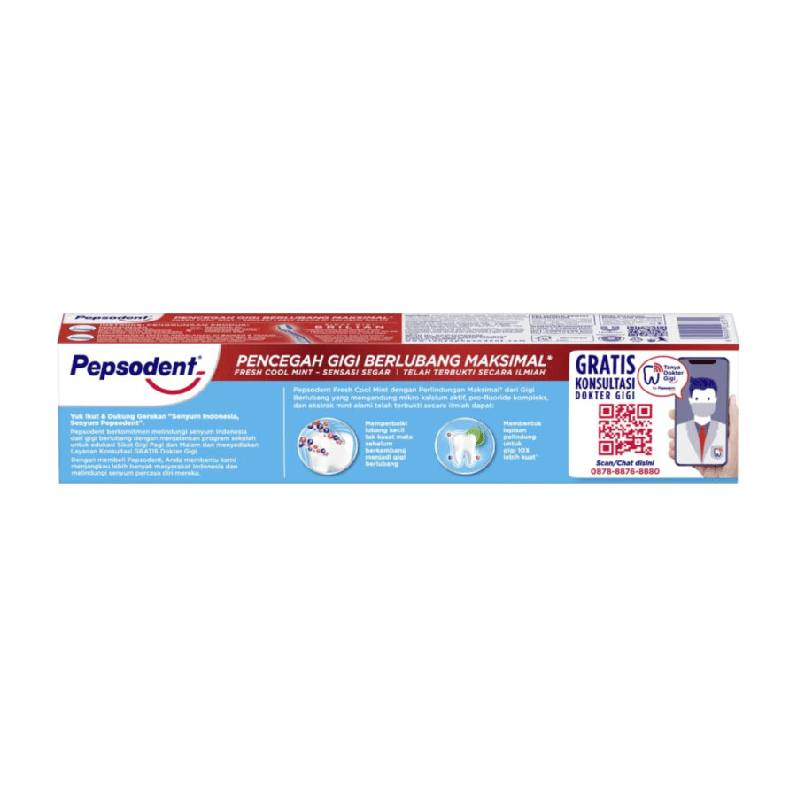 Pepsodent Fresh Cool Mint Toothpaste 190gram