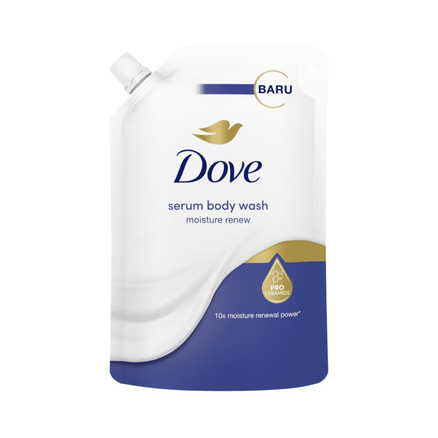 Dove Serum Body Wash Moisture Renew Pouch 400ml