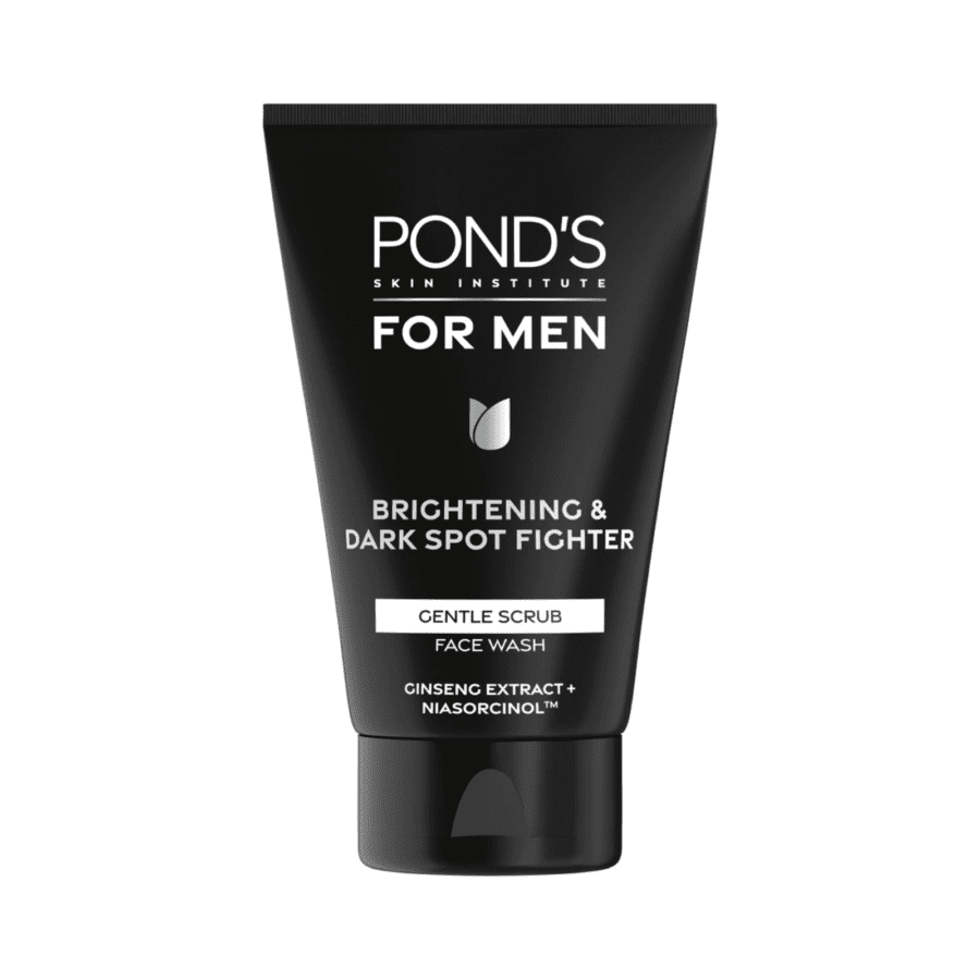Pond's Men Brightening & Dark Spot Fighter Gentle Scrub Face Wash 50gram