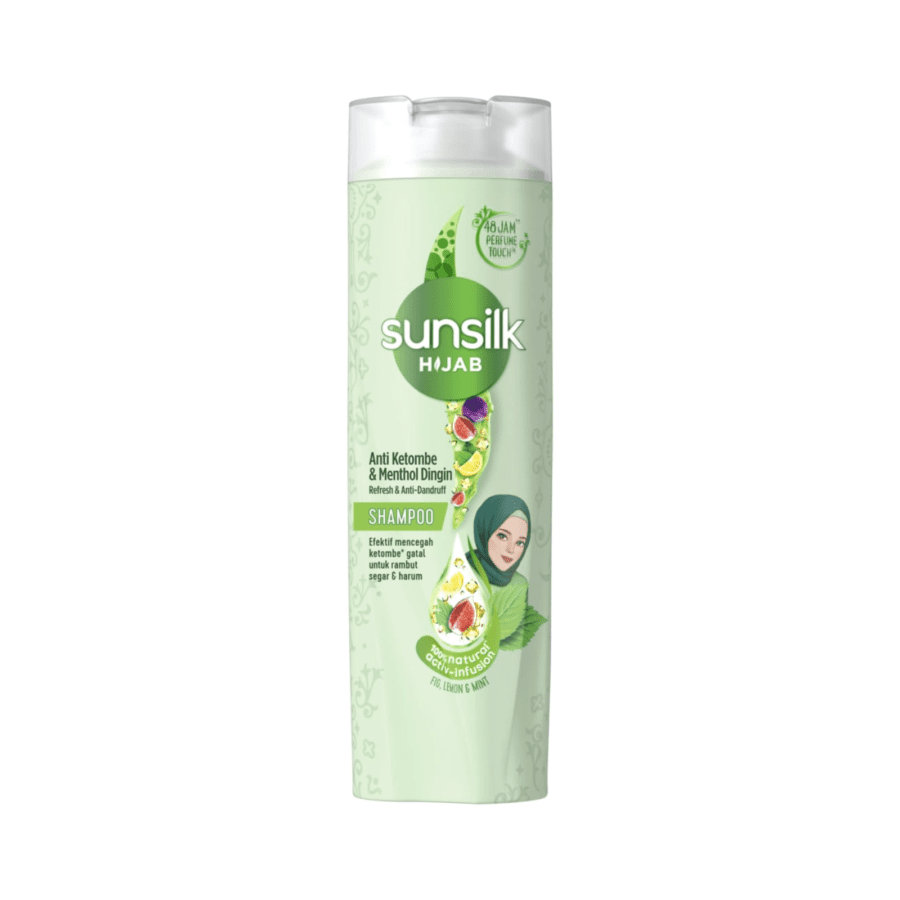 Sunsilk Hijab Anti Ketombe & Menthol Dingin Shampoo 300ml