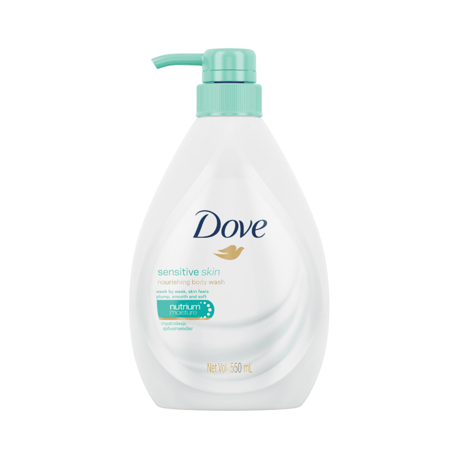 Dove Sensitive Skin Nourishing Body Wash 550ml