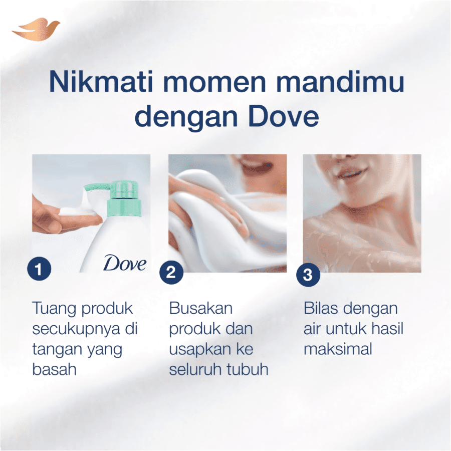 Dove Sensitive Skin Nourishing Body Wash 550ml