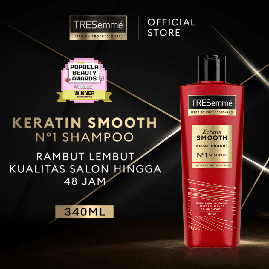 Tresemme Keratin Smooth Keratinbond+ No 1 Shampoo 340ml