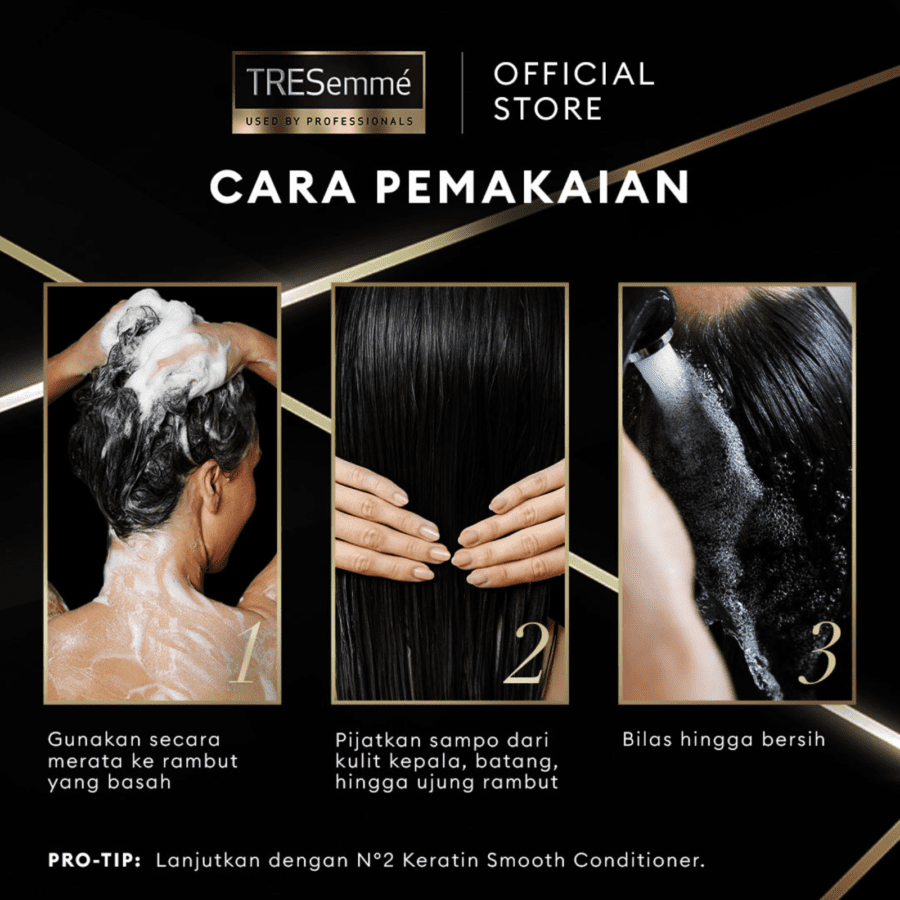 Tresemme Keratin Smooth Keratinbond+ No 1 Shampoo 340ml