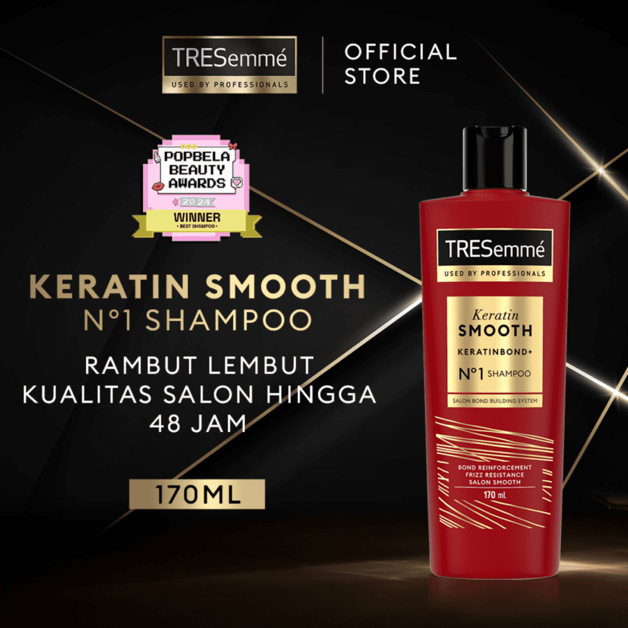 Tresemme Keratin Smooth Keratinbond+ No 1 Shampoo 170ml