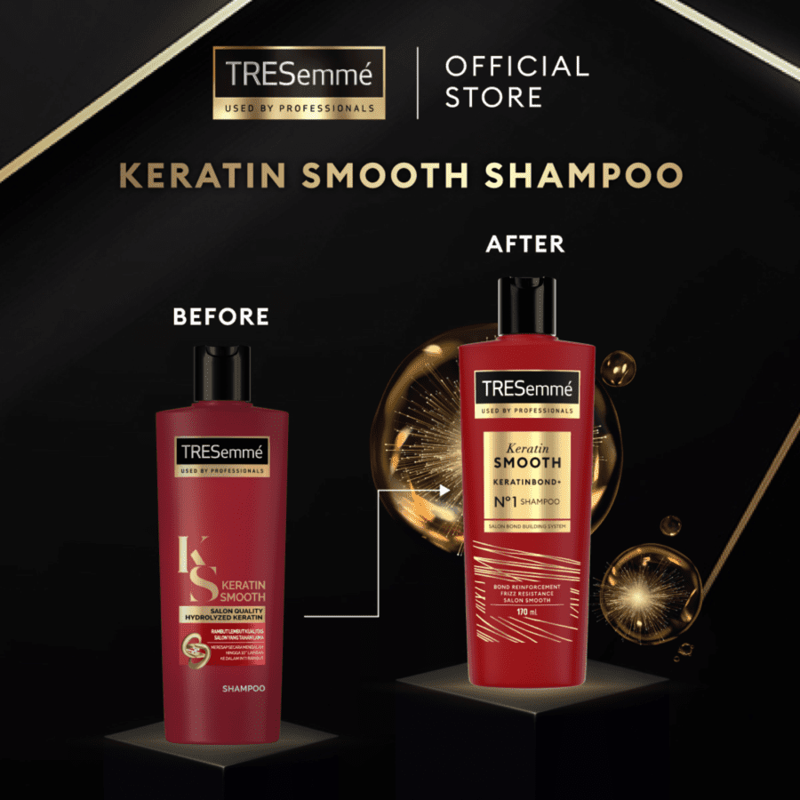 Tresemme Keratin Smooth Keratinbond+ No 1 Shampoo 170ml