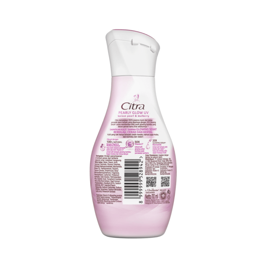 Citra Pearly Glow UV Body Lotion 110ml