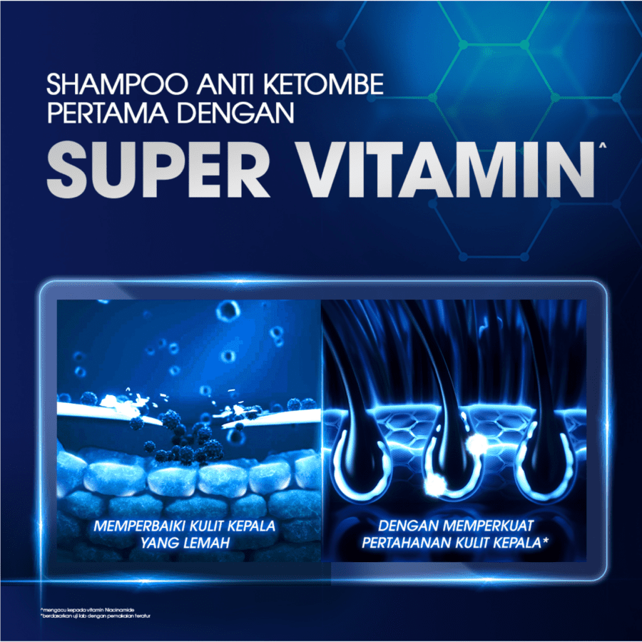 Clear Men Perawatan Total Active Anti Ketombe Shampoo 300ml