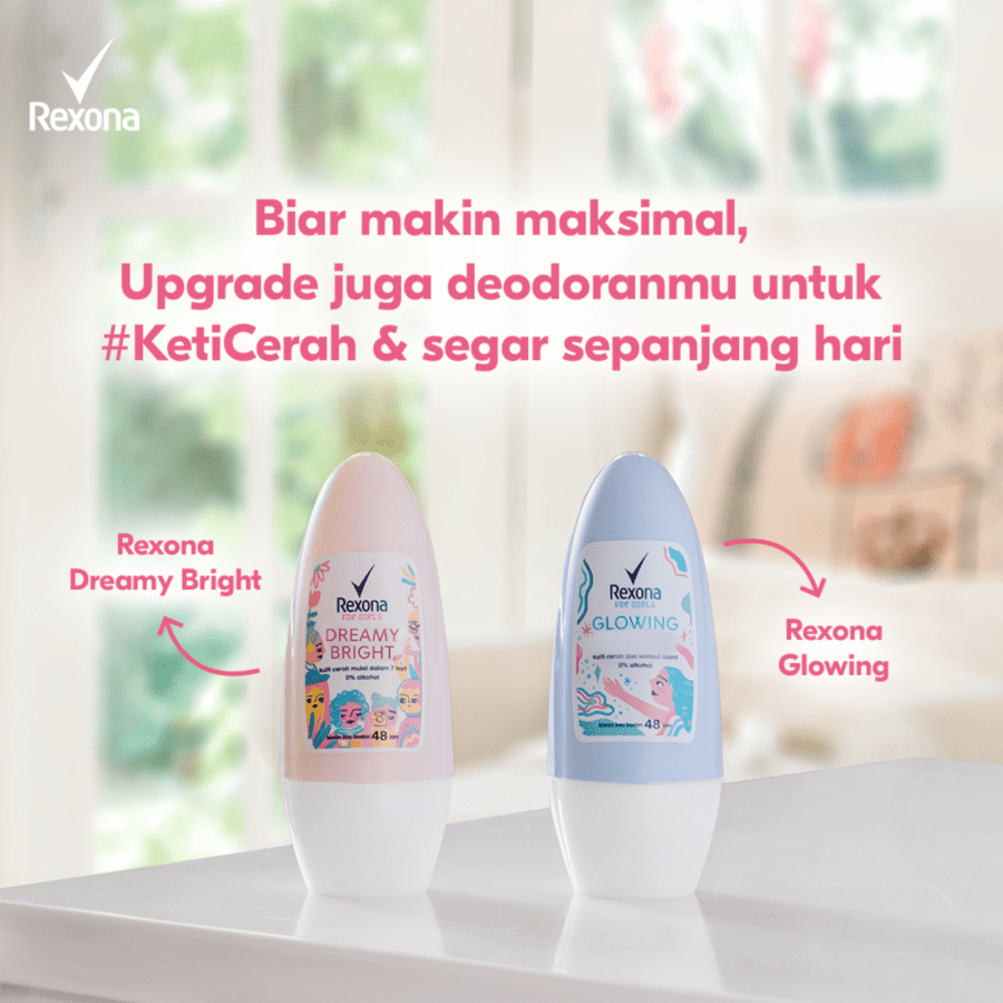 Rexona for Girl Dreamy Bright Deodorant Roll On 40ml