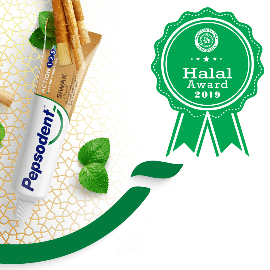 Pepsodent Complete 8 Natural Essentials Siwak Toothpaste 175gram