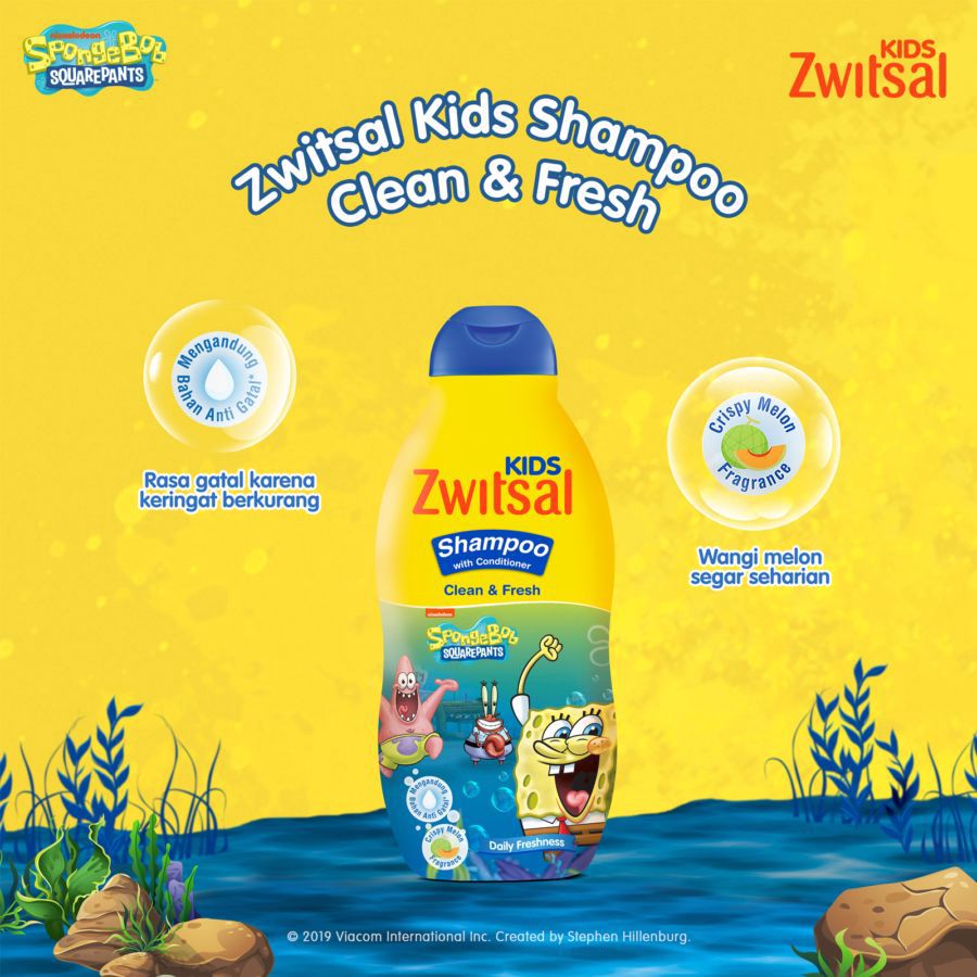 Zwitsal Kids Clean & Fresh Kids Shampoo