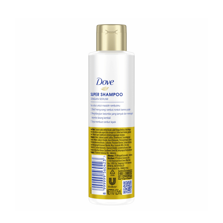 Dove 3 in 1 Super Shampoo with Serum 135ml