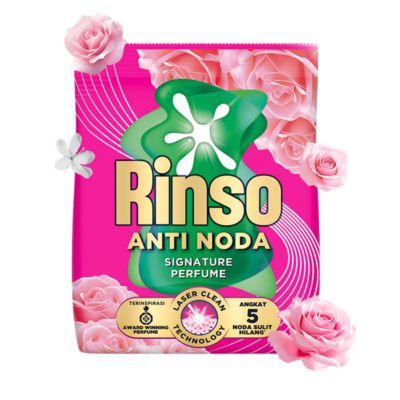 Rinso Anti Noda Rose Fresh Deterjen Bubuk