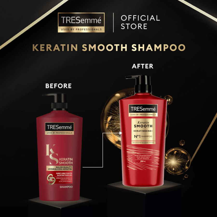 Tresemme Keratin Smooth Keratinbond+ No 1 Shampoo 850ml