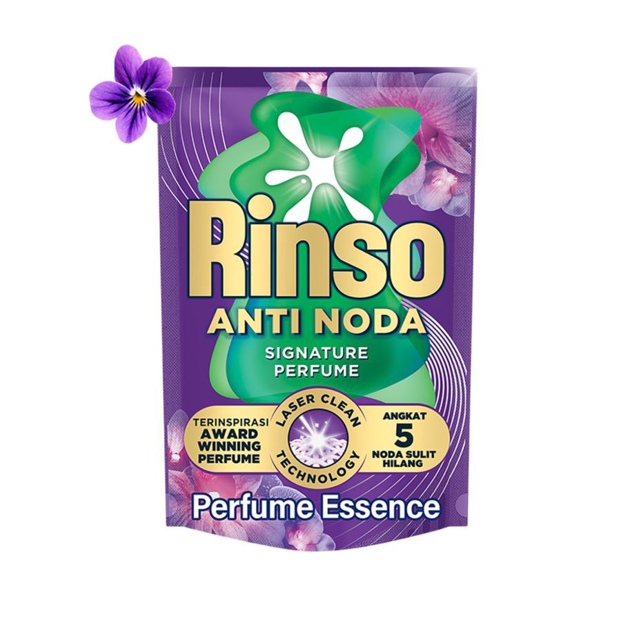 Rinso Anti Noda Parfume Essence Deterjen Cair 510gram