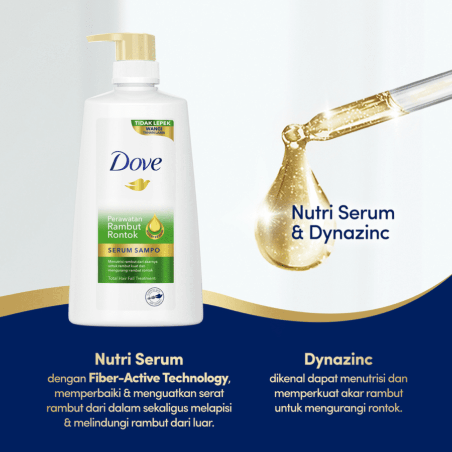 Dove Shampoo Perawatan Rambut Rontok/Sampo 430ml