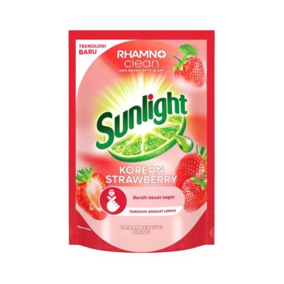 Sunlight Korean Strawberry Cairan Cuci Piring