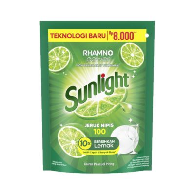 Sunlight Jeruk Nipis Cairan Pencuci Piring Refill
