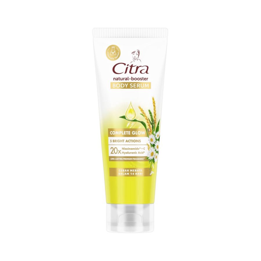 Citra Natural Booster Body Serum Complete Glow with 20X Niacinamide + C Hyaluronic Acid