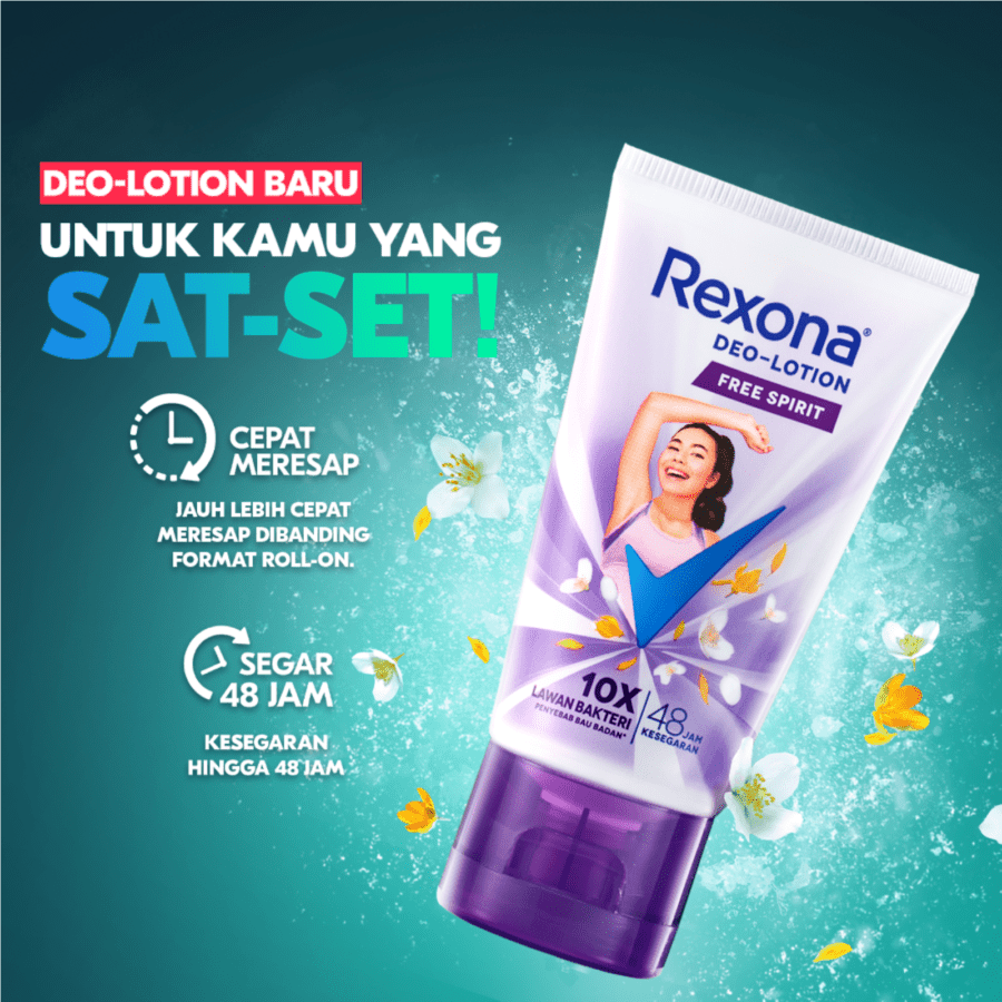 Rexona Free Spirit Deodorant Lotion
