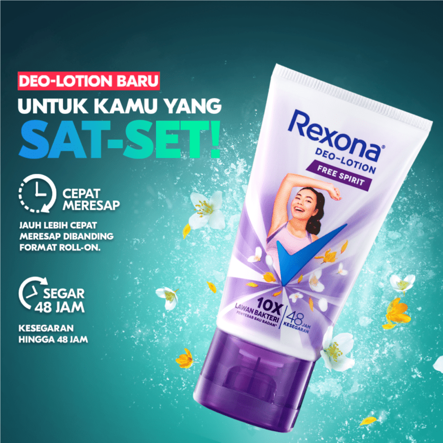 Rexona Free Spirit Deodorant Lotion