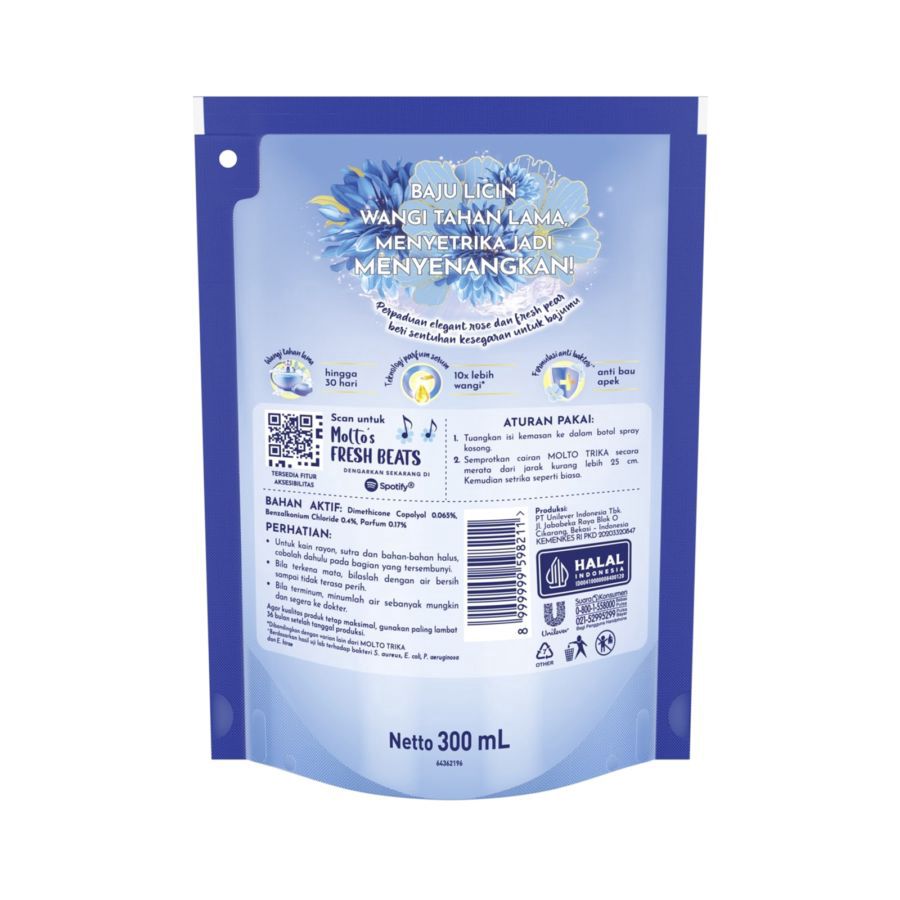 Molto Trika Floral Bliss Pelicin Pakaian 300ml