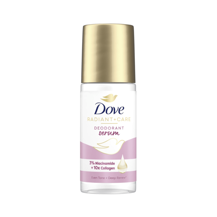 Dove Radiant + Care 3% Niacinamide + 10x Collagen Deodorant Serum Roll On 45ml