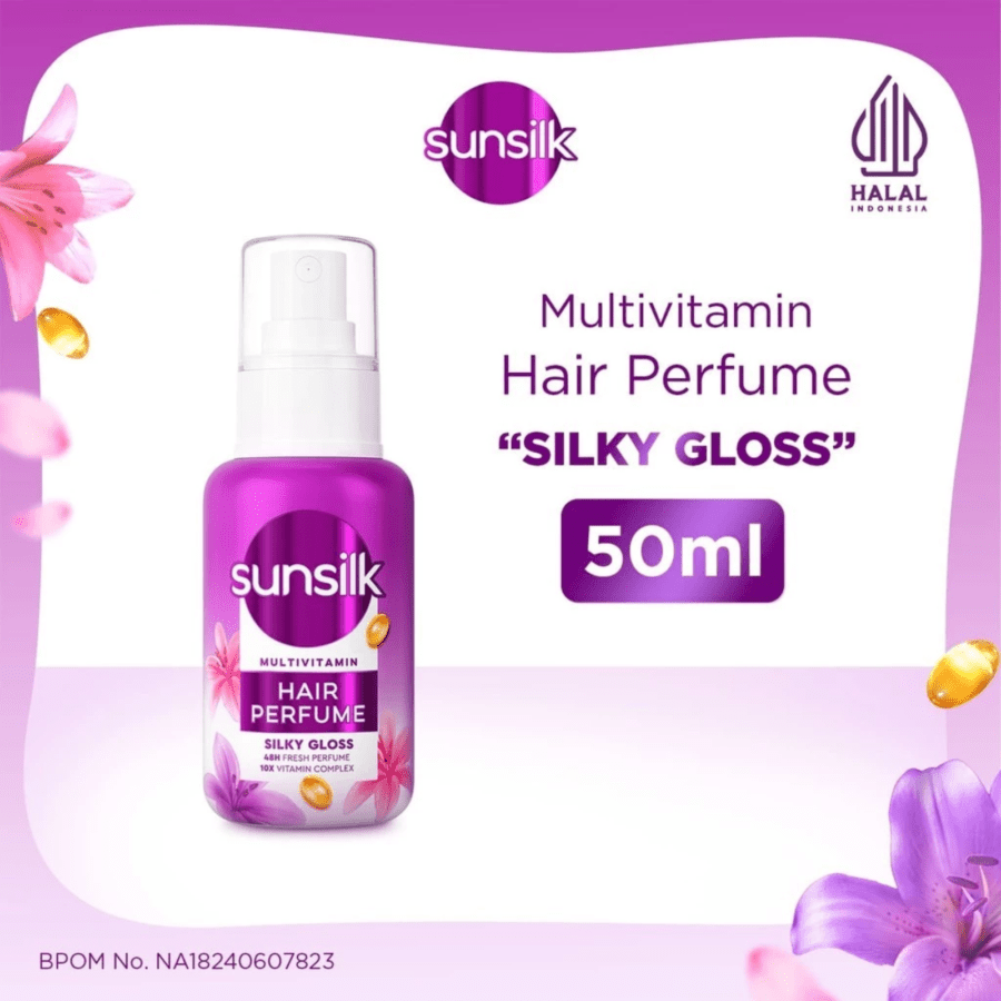 Sunsilk Multivitamin Silky Gloss Hair Perfume 50ml