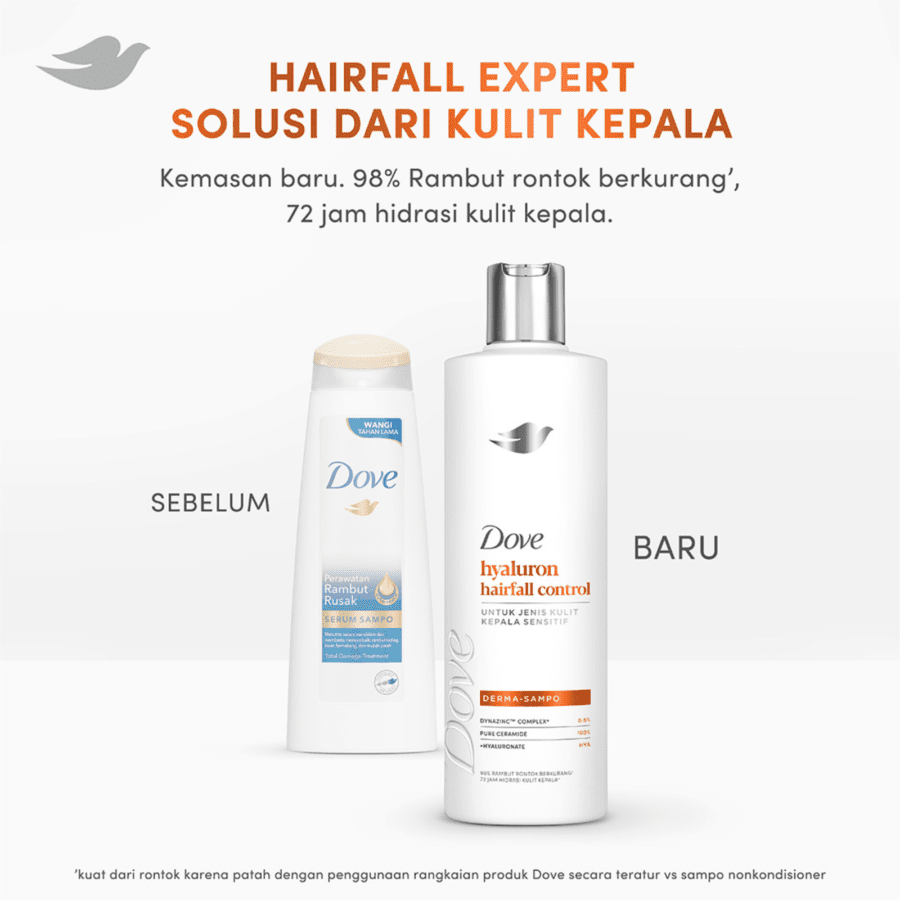 Dove Hyaluron Hairfall Control Shampoo 155ml