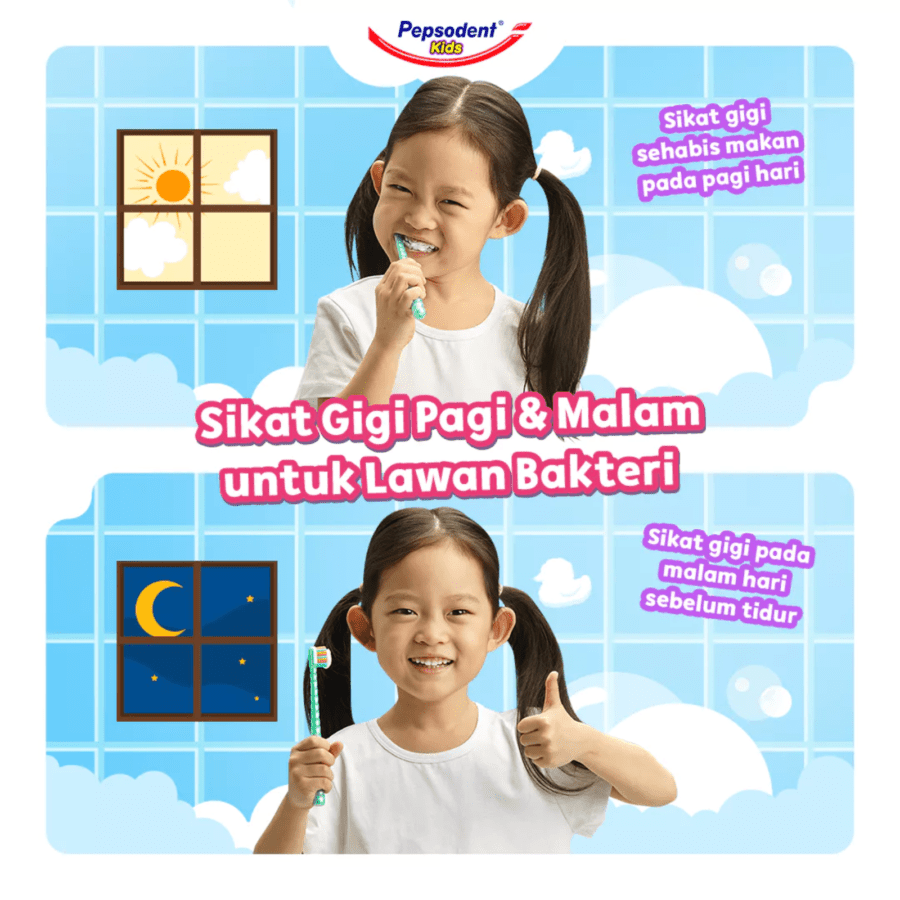 Pepsodent Kids Orange Pasta Gigi Anak 45gram