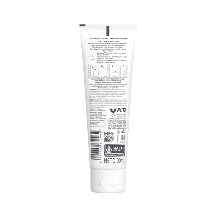 Dove Micellar Hairfall Control Conditioner 90ml