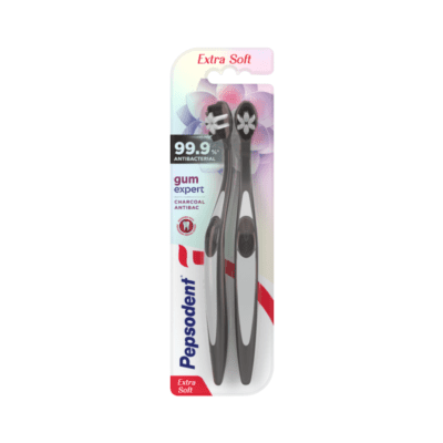 Pepsodent Gum Expert Charcoal Anti Bacterial Toothbrush