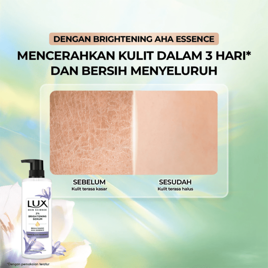 Lux Skin Science Spring Bloom Fragrance Body Wash Pouch 360gram