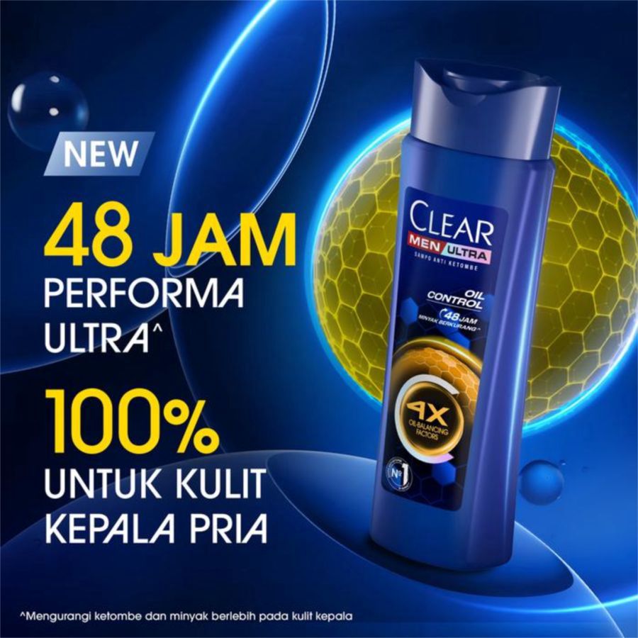 Clear Men Ultra Oil Control Anti Dandruff Shampoo 160ml