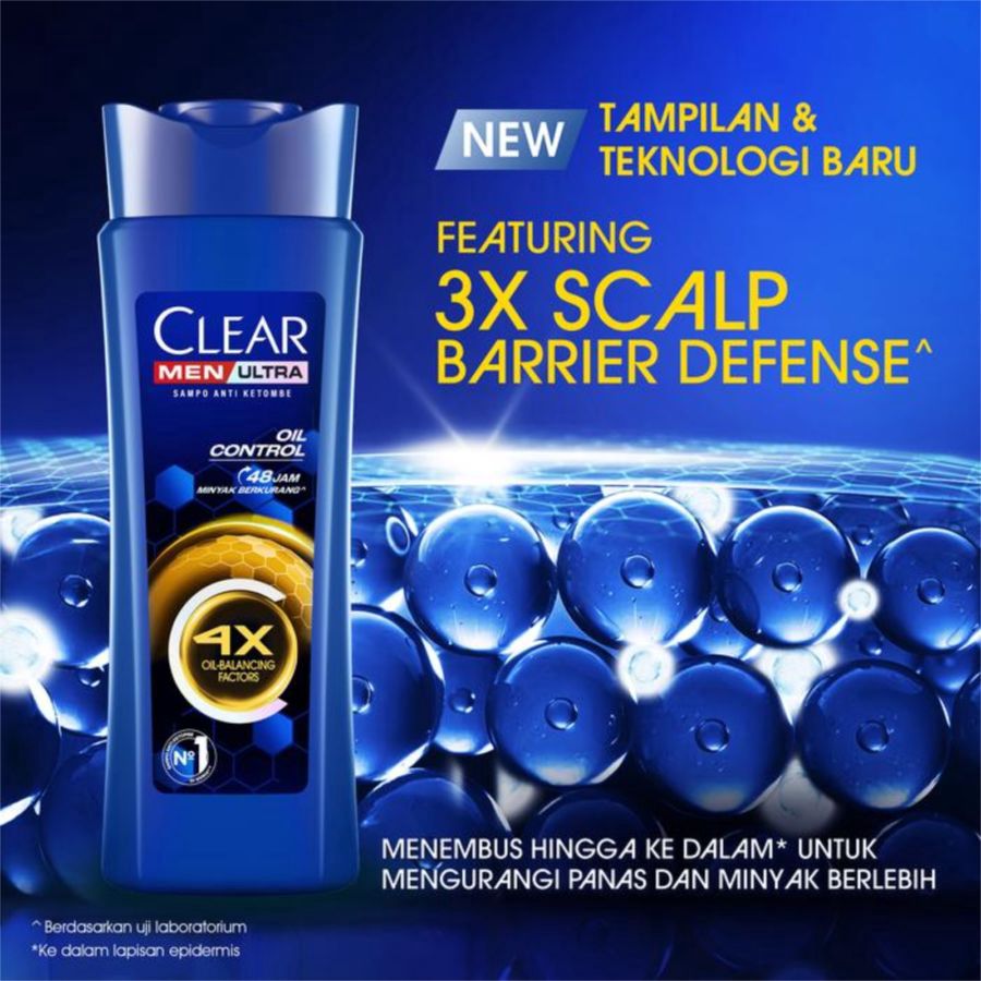 Clear Men Ultra Oil Control Anti Dandruff Shampoo 160ml