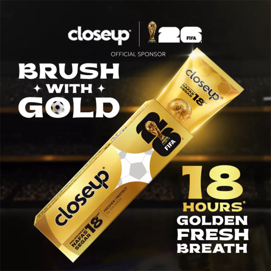 Closeup Perlindungan Nafas Segar 18 Jam Pasta Gigi FIFA World Cup 2026 TM [Limited Edition] 95gram