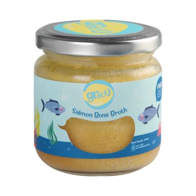 Grouu Bone Broth Salmon MPASI Makanan Bayi Anak