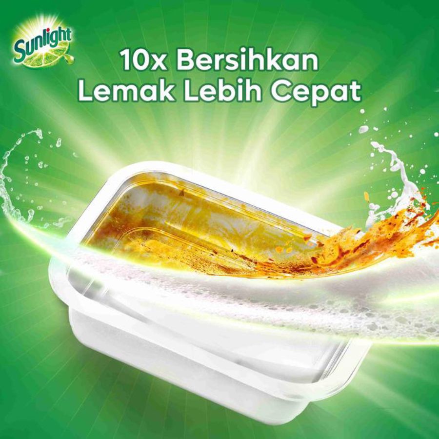 Sunlight Jeruk Nipis Cairan Pencuci Piring Botol 675gram