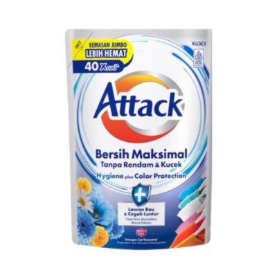 Attack Hygiene Plus Color Protection Deterjen Cair
