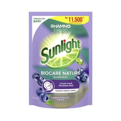 Sunlight Biocare Nature Blueberry Cairan Cuci Piring
