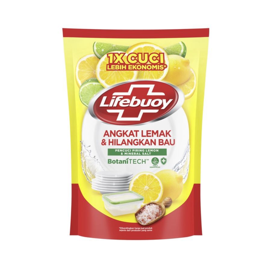Lifebuoy Lemon & Mineral Salt Cairan Pencuci Piring 650ml