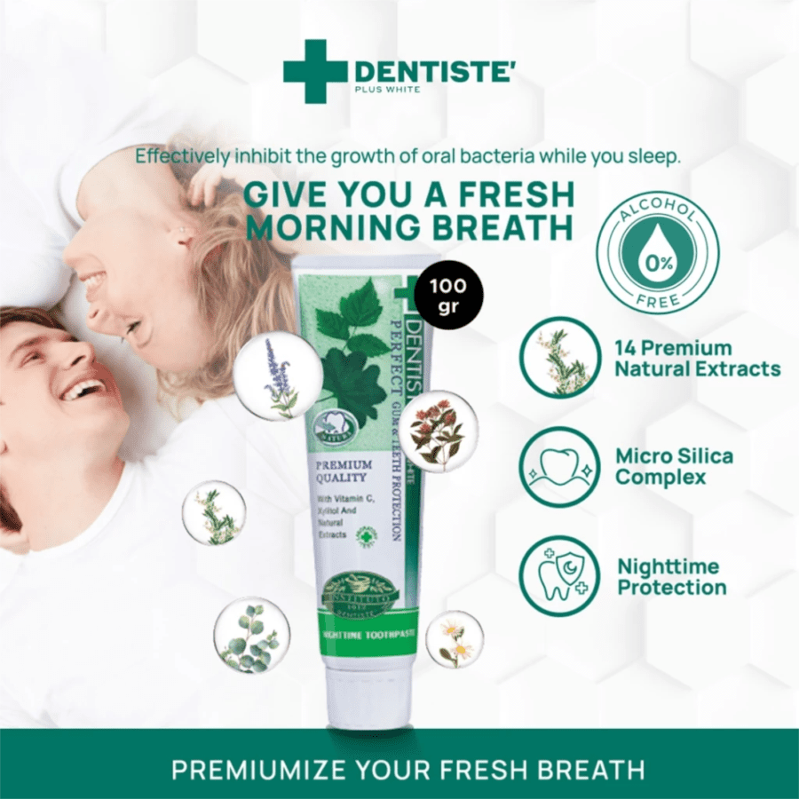 Dentiste Nighttime Herbapeutic Toothpaste