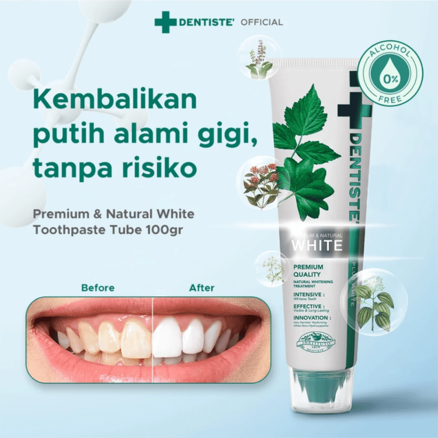 Dentiste Premium & Natural White Toothpaste