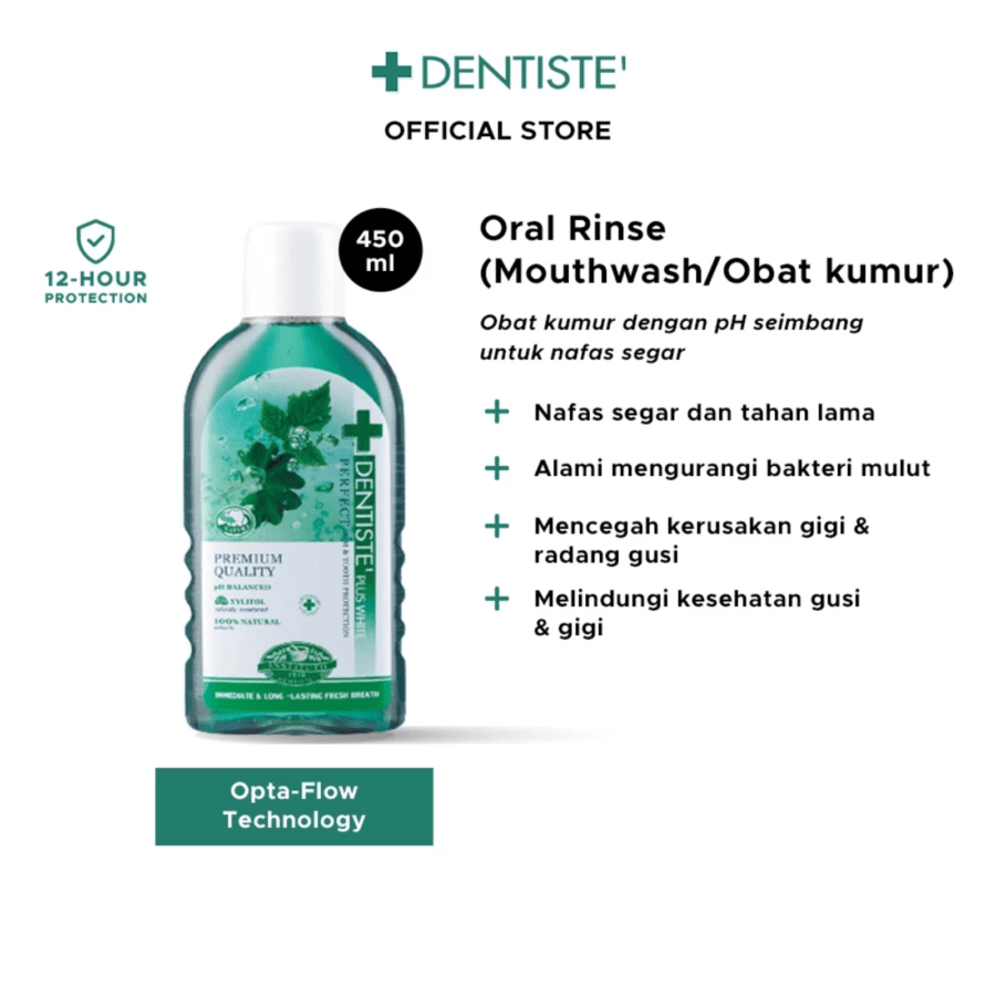 Dentiste Oral Rinse Antiseptic Mouthwash
