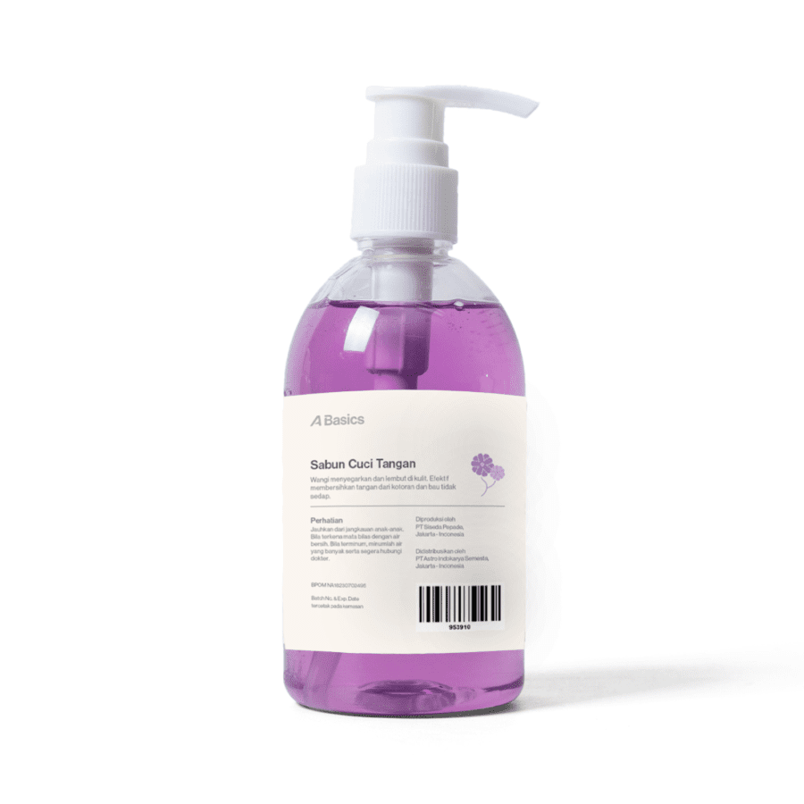 Purple Musk Handsoap A Basics Bottle 250ml
