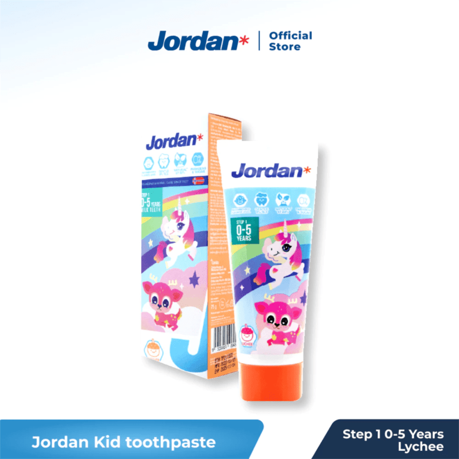 Jordan Step 1 Lychee Kids Toothpaste 75gram