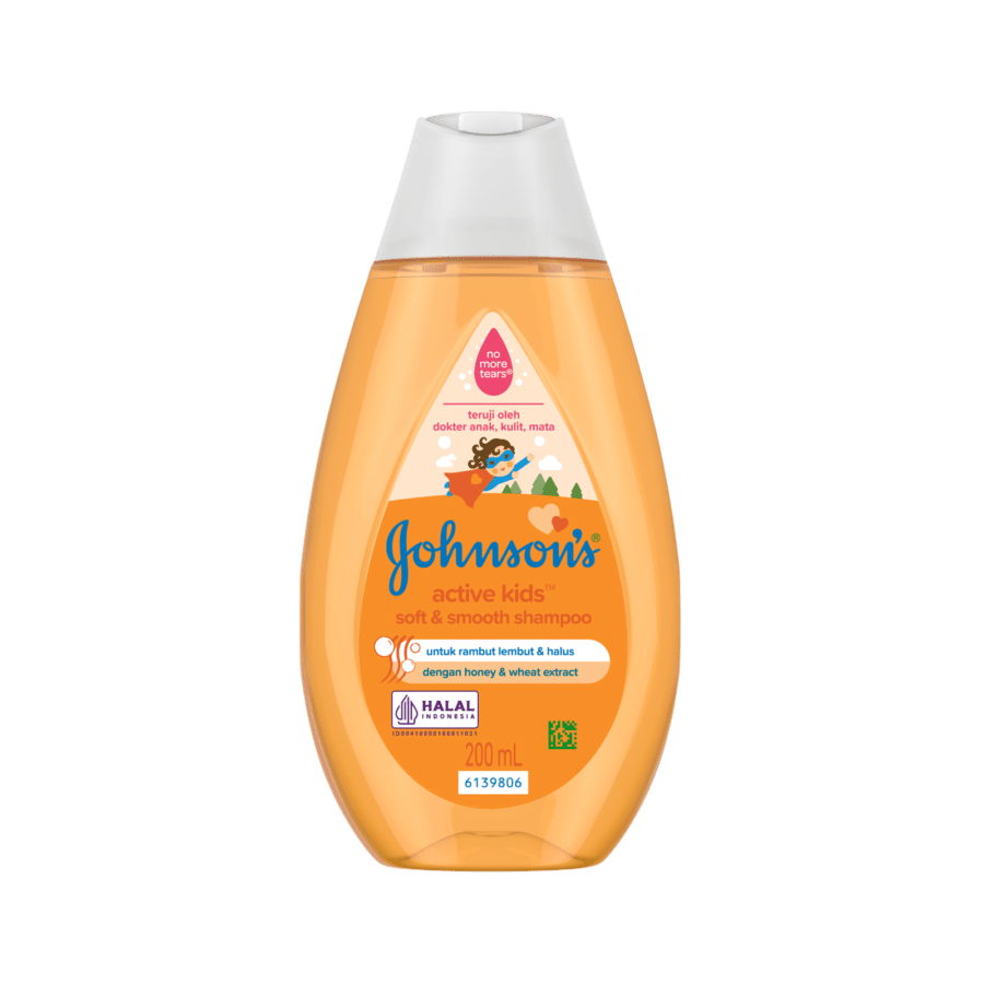 Johnson's Active Kids Soft & Smooth Kids Shampoo 200ml