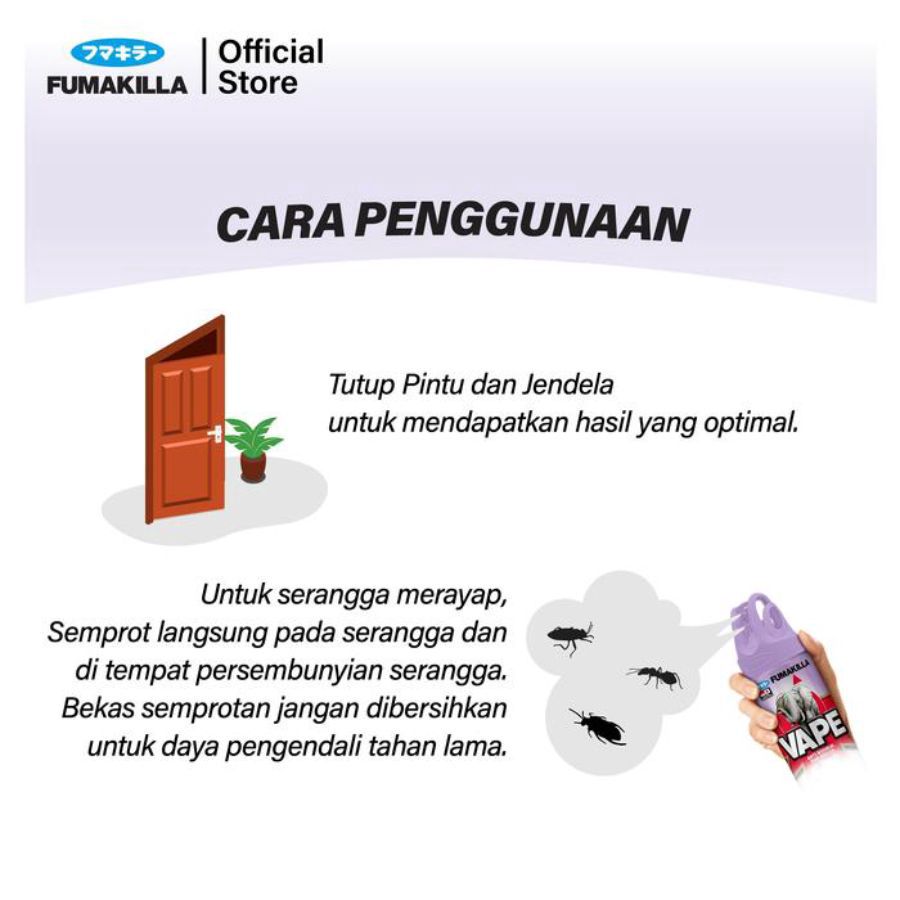 Vape Aerosol Candy Flower Pembasmi Serangga