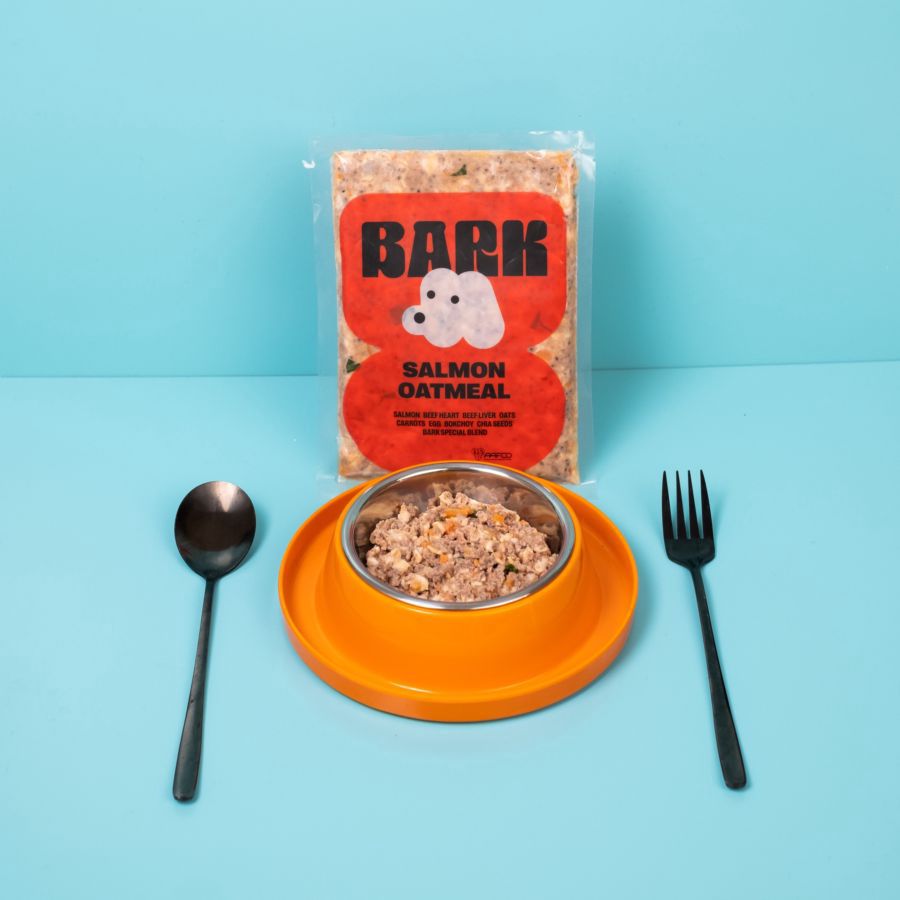 BARK Salmon Oatmeal Makanan Anjing Basah 100gram