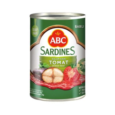 ABC Sardines Tomato Sauce Can